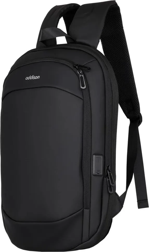 Çantë shpine Addison 316015 për laptop 15.6", e zezë - 2