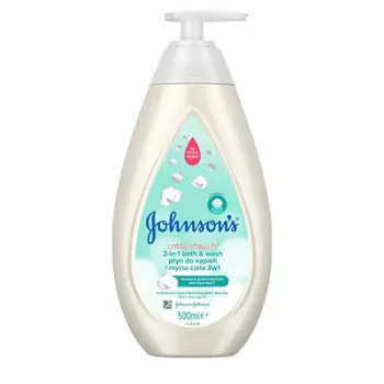 Xhel dushi Johnson's 2në1 Cottontouch, 500 ml