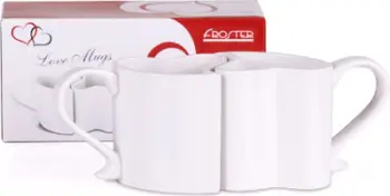 Set filxhana Froster, 250 ml, 2 copë, të bardhë