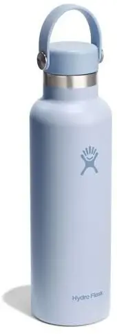 Shishe termike Hydro Flask Standard Mouth 21 oz, çelik inox, izolim TempShield, ngjyrë Surf