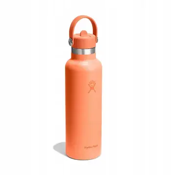Shishe uji Hydro Flask Standard Mouth, me kapak Flex Straw, vjollcë