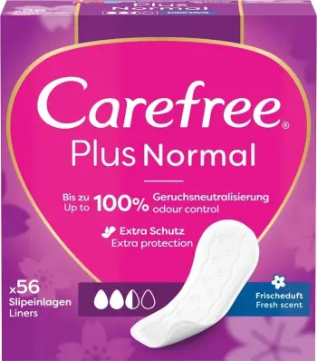 Peceta higjienike Johnson & Johnson Carefree Plus Original, 56 copë