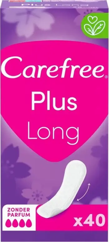 Peceta ditore Carefree Plus Long, pa aromë, të gjata, të bardha