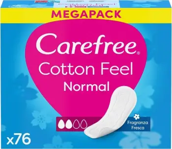 Peceta higjienike Carefree Fresh Scent, 76 copë