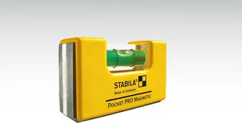 Nivel xhepi Stabila Pocket PRO Magnetic, magnetik, kompakt