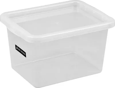Kuti plastike Plast Team 2295, 15L, transparente - 1
