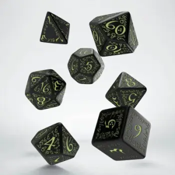 Set zare Q-Workshop Elvish, fosforeshente, të zeza