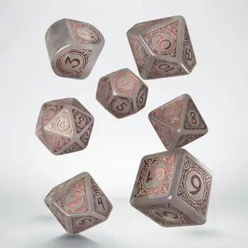 Set zare Q-Workshop Viking Modern Niflheim, 7 copë, akrilik, bakër
