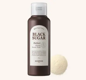 Pastrues për fytyrë Skinfood Black Sugar Perfect Enzyme Jumbo, 65g