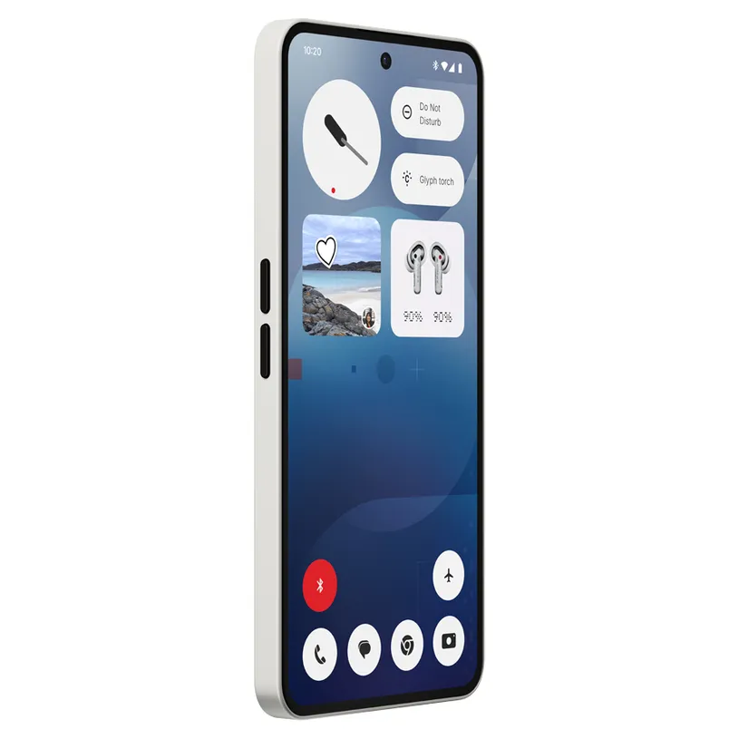 Celular Nothing Phone(3a), 6.77", 8GB/128GB, i bardhë - 2