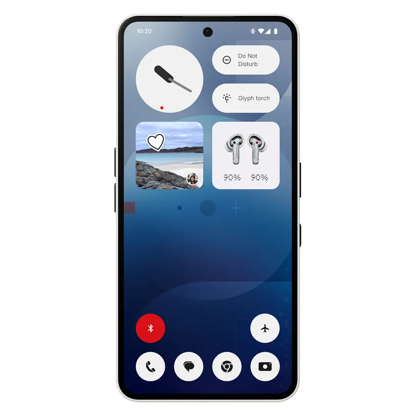 Celular Nothing Phone(3a), 6.77", 8GB/128GB, i bardhë - 3