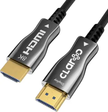 Kabëll HDMI optik Claroc 2.1, 10m, i zi