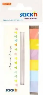 Zakladki indeks. papierowe mix 6 kol. neon Candy (242351)