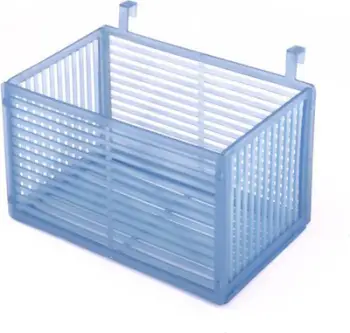 Kuti për peshq në akuarium Sum Plast, 13.8 x 8.5 x 8.5 cm, e kaltër