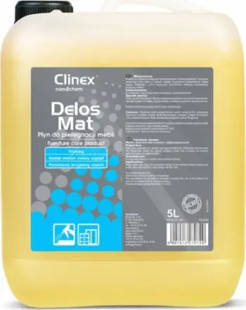 Pastrues i lëngshëm për mobilje Clinex Delos Mat, 5 L