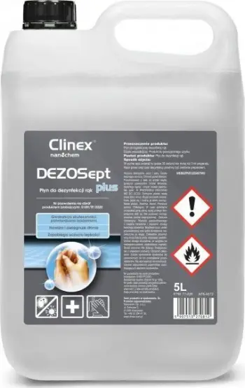 Dezinfektues për duar Clinex Professional Dezosept Plus, 5L