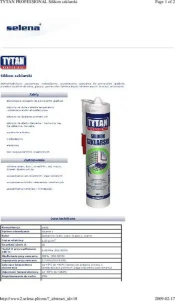 Silikon Tytan, 280ml