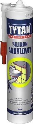 Silikon akrilik Tytan, i bardhë, 280 ml