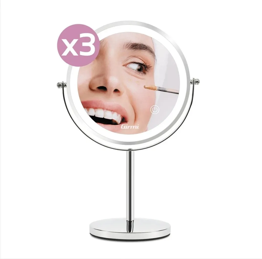 Pasqyrë make-up Girmi BE02, Krom - 3