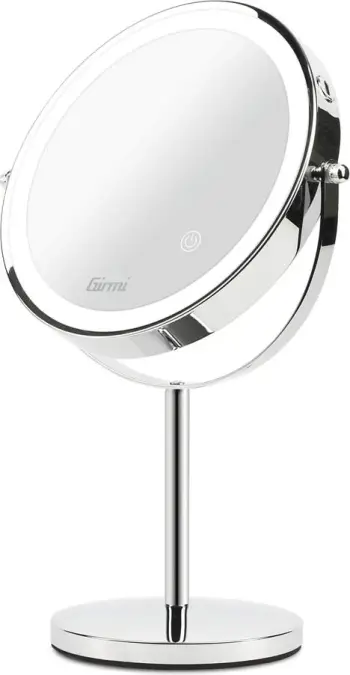 Pasqyrë make-up Girmi BE02, Krom