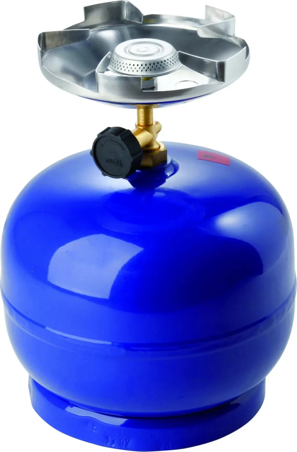 Sobë kampingu me gaz Meva SOLO, 1.2kW, metal, argjend - 2