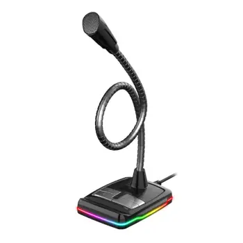 Mikrofon Varr VGMD1, RGB, 1.5M, i zi
