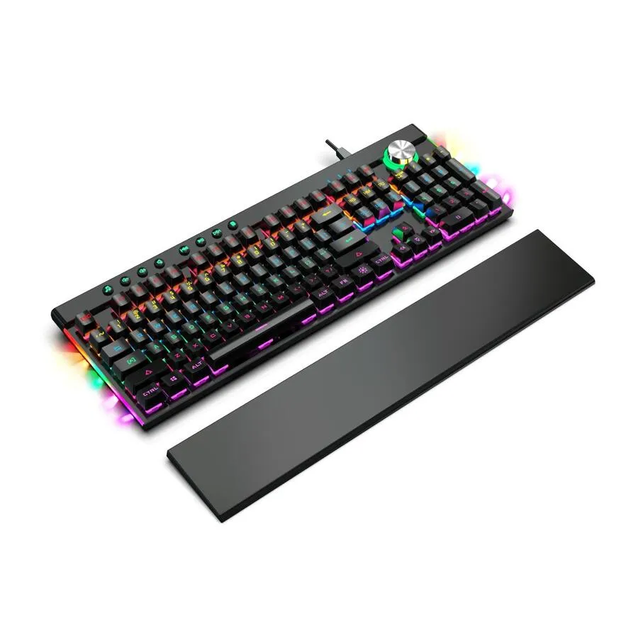 Tastierë Varr VMKB98, RGB, 104KEYS, e zezë - 3