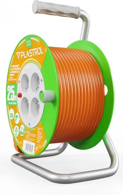 Kabllo zgjatuese Plastrol, 4 priza, 25m - 17