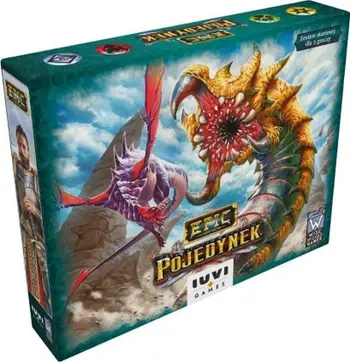 Lojë me letra IUVI Games Epic Duel, strategjike, për 2 lojtarë