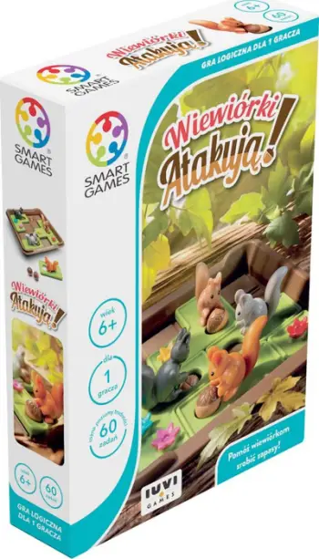 Lojë puzzle Iuvi Smart Games Squirrels Attack!, shumëngjyrësh
