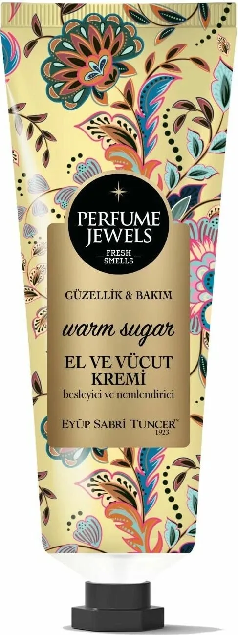 Krem për duar & trup - EST- PARFUME JEWELS - Warm Sugar 50ML - 1