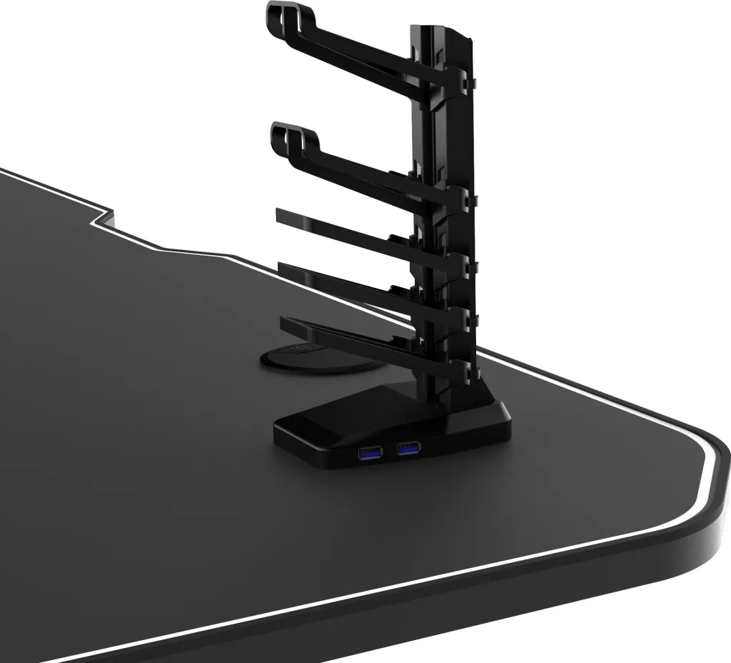 Tavolinë loje Ultradesk Grand, e bardhë - 6