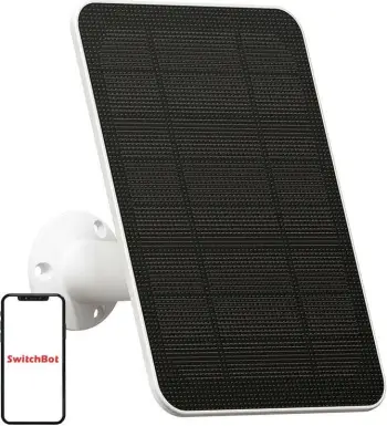 Panel diellor SwitchBot W3303401 për Outdoor Spotlight Cam, i bardhë