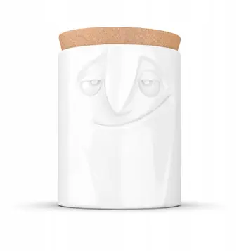 Kavanoz ruajtjeje Charming Storage Jar, shumëpërdorimësh, dizajn minimalist, transparent