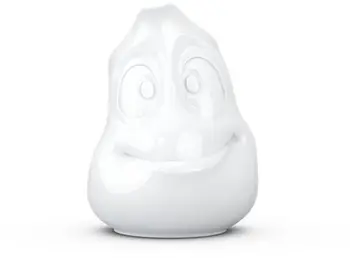 Kubë qumështi FIFTYEIGHT Creamer Jug Jolly Face, porcelan, 325 ml, e bardhë