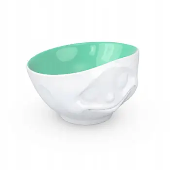 Enë Bowl Happy për kuzhinë, shumëqëllimëshe, dizajn me shprehje, shumëngjyrëshe