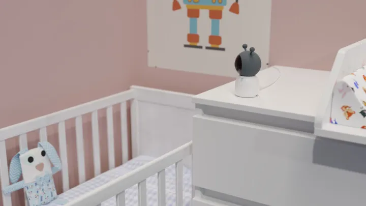 Monitor për bebe Tesla Smart Camera Baby B200 - 10