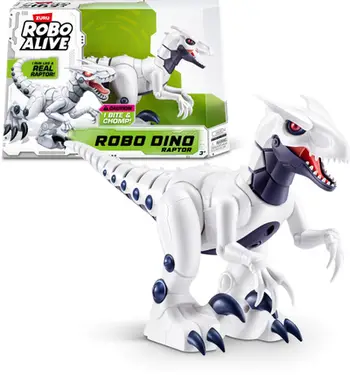 Lodër robotike Zuru Robo Alive Robo Dino Raptor, dinosaur, për fëmijë, shumëngjyrëshe