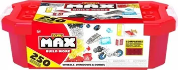 Set blloqesh ndërtimi Zuru Max Build More, 250 copë aksesorë, multikolor