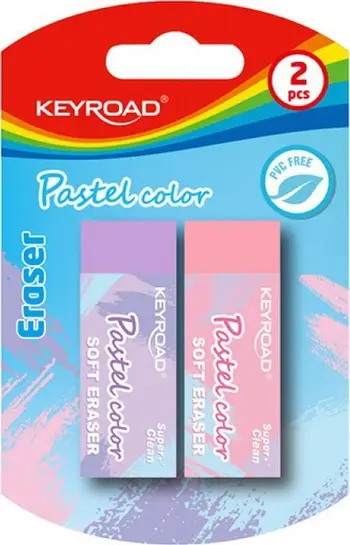 Set fshirëse Keyroad, 2 copë, pa PVC, ngjyra pastel të përziera