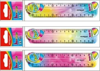 Vizore Keyroad Ruler, 15 cm, fleksibile, shumëngjyrëshe