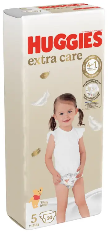 Pelena Huggies® Extra Care 5 (11-25kg, 50 copë)