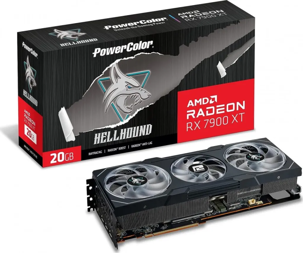Kartelë grafike Power Color Hellhound Radeon RX 7900 XT 20GB GDDR6 - 1