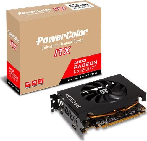Kartelë grafike Power Color Radeon RX 6500 XT 4GB GDDR6 - 1