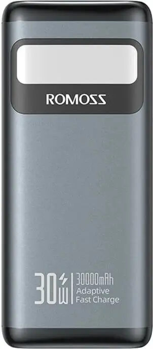 Powerbank Romoss PMT30, 30000mAh, 30W, e zezë