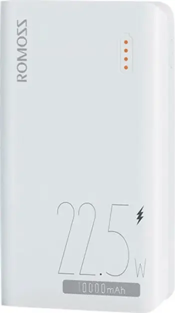 Powerbank Romoss SENSE4SF 10000mAh, 22.5W, Bardhë