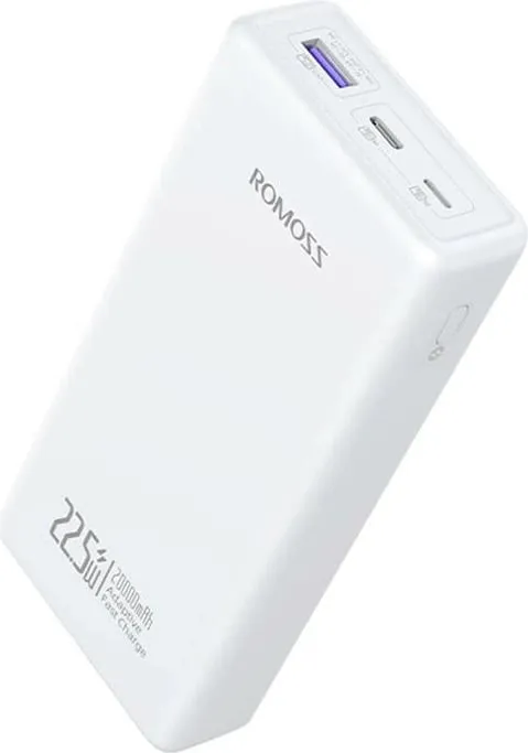 Powerbank Romoss PRC20, 20000mAh, 22.5W, e bardhë - 2