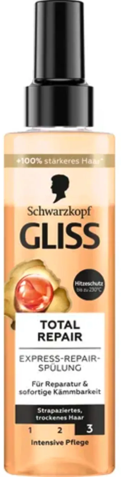 Sprej për flokë Gliss Total Repair, 200 ml - 2