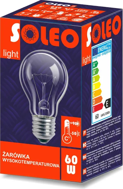 Poç Helios Soleo, 60 W, E27, A55, 230 V - 1