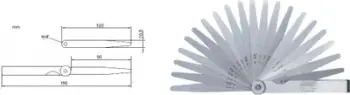 Instrument matës Insize, 0.02-1.0, L=100